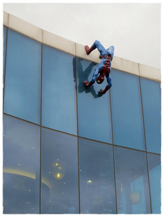 Illustration for article titled Korean Spider-Man Has an Erection, Pisses People Off